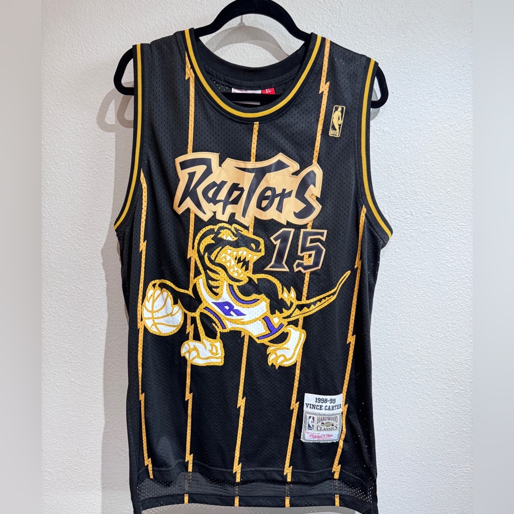 Mitchell & Ness Toronto Raltors  Vince Carter basketball jersey number 15